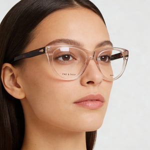 Rag & Bone RNB3054 Transparent Eyeglasses Women — lifestyle wear, office and reading