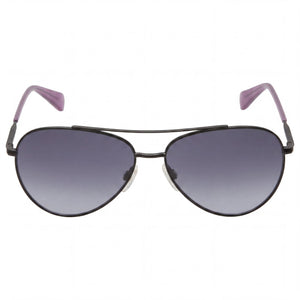 Rag & Bone Aviator Sunglasses for Women — front view, Alloy Steel frame