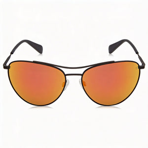 Rag & Bone Aviator Sunglasses for Women — front view, Stainless Steel frame