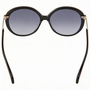 Rag & Bone Rectangle Sunglasses for Women — interior view, Non-Polarized lens detail