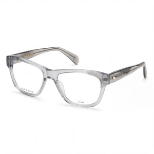 Rag & Bone Casual Gray Rectangle Eyeglasses for Men, Acetate frame