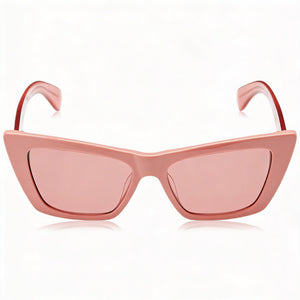 Rag & Bone Casual Rectangle Sunglasses for Women — front view, Acetate frame