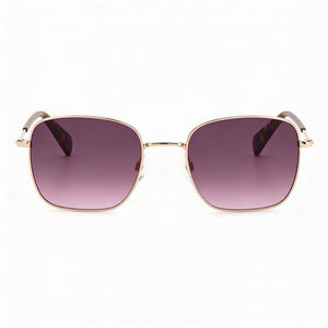 Rag & Bone Square Sunglasses for Men — front view, Stainless Steel frame
