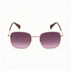 Rag & Bone Square Sunglasses for Men — front view, Stainless Steel frame