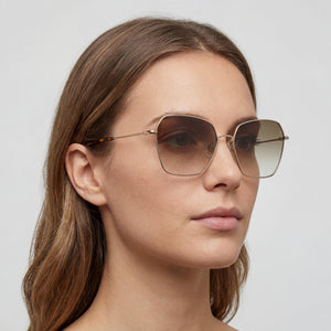 Rag & Bone Gold Sunglasses Women — lifestyle wear, garden parties and weekend brunches
