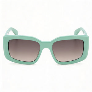 Rag & Bone Rectangle Sunglasses for Women — front view, Acetate frame