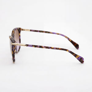Rag & Bone Rectangle Sunglasses for Women — front view, Acetate frame