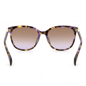 Rag & Bone Rectangle Sunglasses Women — side view, Non-Polarized lens