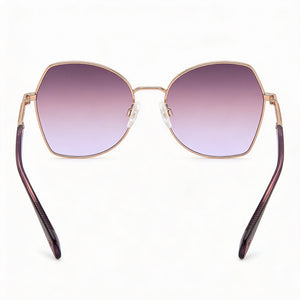 Rag & Bone Modern Aviator Sunglasses Unisex — front view, Alloy Steel frame