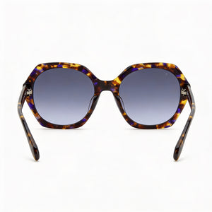 Rag & Bone Modern Heritage Square Sunglasses for Women — front view, Ecological oil frame