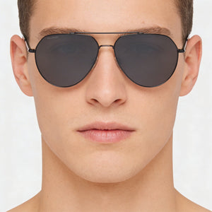 Rag & Bone Modern Silver Sunglasses Unisex — lifestyle wear, market mornings and street strolls