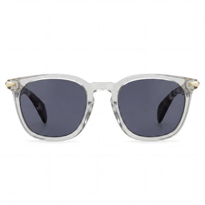 Rag & Bone Rnb 5021/S Square Sunglasses Unisex — front view, Acetate frame