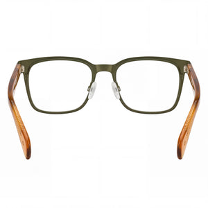 Rag & Bone Rnb 7002 Rectangle Eyeglasses for Men — interior view, Polycarbonate demo lenses