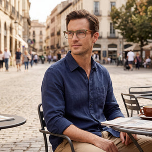 Rag & Bone Rnb 7002 Green Eyeglasses Men — outdoor wear, Metal frame