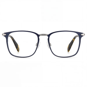 Rag & Bone Rnb 7015 Rectangle Eyeglasses Unisex — front view, Polycarbonate lens