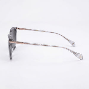 Rag & Bone Rnb1035s Rectangle Sunglasses Women — side view, Non-Polarized Gray Gradient lens