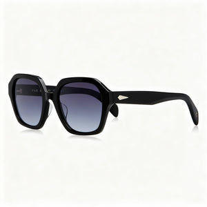 Rag & Bone RNB1063/S Square Sunglasses for Women — front view, Plastic frame