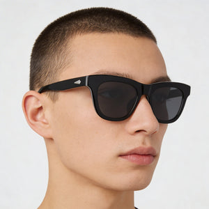 Rag & Bone RNB1086S Black Sunglasses Unisex — lifestyle wear, garden parties and weekend brunches