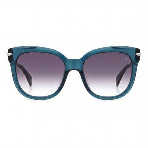 Rag & Bone RNB1088/G/S Rectangle Sunglasses for Women — front view, Acetate frame