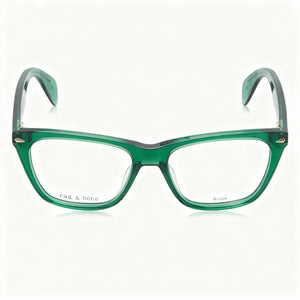 Rag & Bone RNB3013 Square Eyeglasses for Women — front view, Acetate