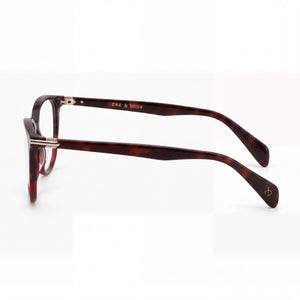 Rag & Bone Rnb3027 Oval Eyeglasses for Women — front view, Acetate