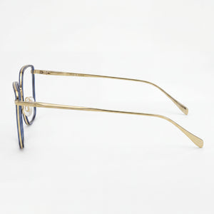Rag & Bone Rnb3028 Cat Eye Eyeglasses for Women — front view, Stainless Steel