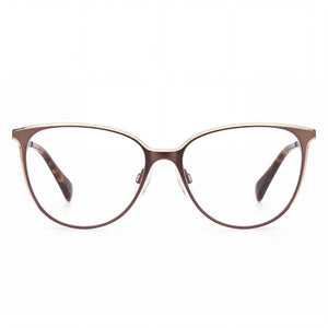 Rag & Bone RNB3032 Cat Eye Eyeglasses for Women — front view, Stainless Steel