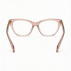 Rag & Bone RNB3039 Cat Eye Eyeglasses Women — side view, Pink ECO PMMA temples