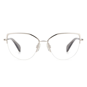 Rag & Bone Rnb3042/g Cat Eye Eyeglasses for Women — front view, Alloy Steel