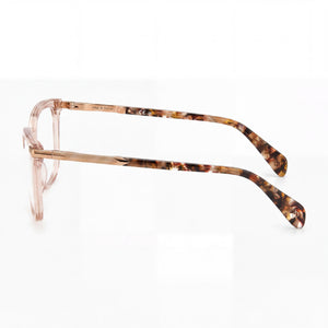 Rag & Bone Rnb3050 Rectangle Eyeglasses for Women — front view, Acetate