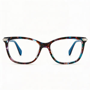 Rag & Bone Rnb3050 Rectangle Eyeglasses for Women — front view, Acetate