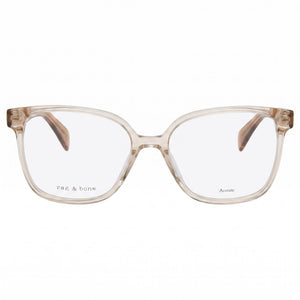 Rag & Bone Rnb3053 Square Eyeglasses for Women — front view, Injected