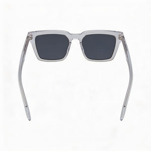 Rag & Bone RNB5054/S Square Sunglasses Men — side view, Non-Polarized Grey lens