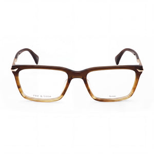 Rag & Bone Rnb7043 Rectangle Eyeglasses for Men — front view, Acetate