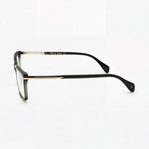 Rag & Bone RNB7043 Rectangle Eyeglasses for Men — front view, Acetate