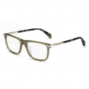 Rag & Bone Rnb7047 Green Rectangle Eyeglasses for Women, Acetate frame