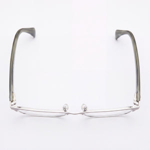 Rag & Bone RNB7051/G Square Eyeglasses for Men — front view, Alloy Steel