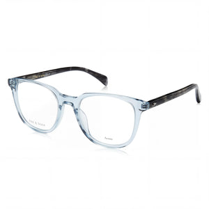 Rag & Bone RNB7052 Blue Rectangle Eyeglasses for Men