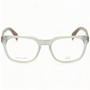 Rag & Bone RNB7060/G Rectangle Eyeglasses for Men — front view, Ecological oil
