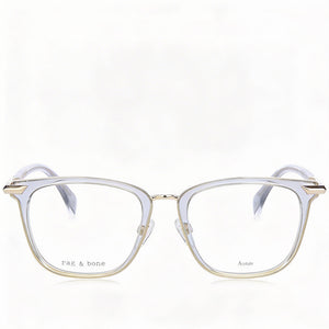 Rag & Bone Rnb8001 Rectangle Eyeglasses for Men — front view, Acetate