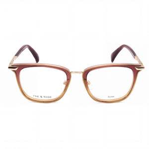 Rag & Bone Rnb8001 Rectangle Eyeglasses for Men — front view, Acetate