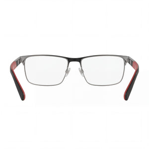 Ralph Lauren Ph1215 Rectangle Eyeglasses Women — side view, Black Metal temples