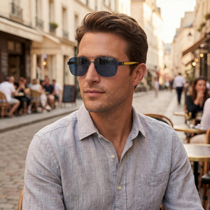 Ralph Lauren Ph3154 Blue Sunglasses Men — outdoor wear, Dark Blue Non-Polarized lens