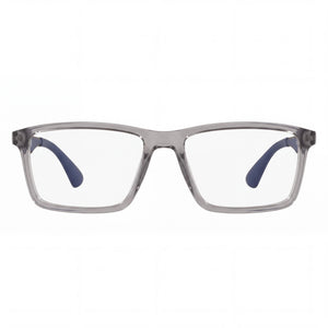 Ray-Ban 0RX7056 Rectangle Eyeglasses for Men — front view, Plastic