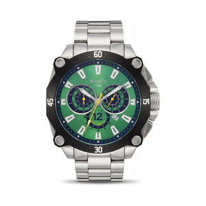 Roberto Bianci Silver Stainless Steel Men's Watch, 40mm