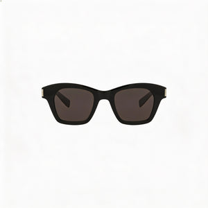 Saint Laurent Square Sunglasses for Women — front view, Stainless Steel frame