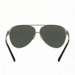 Saint Laurent Classic Aviator Sunglasses Unisex — side view, Non-Polarized Grey lens