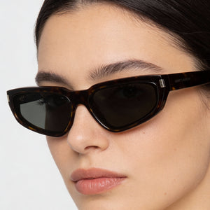 Saint Laurent Havana Sunglasses Women — lifestyle wear, sport and outdoor activities