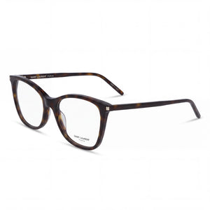 Saint Laurent JERRY SL 478 Havana Square Eyeglasses for Women, Acetate frame