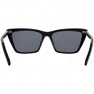 Saint Laurent Minimalist Classic Cat Eye Eyeglasses for Women — front view, Plastic